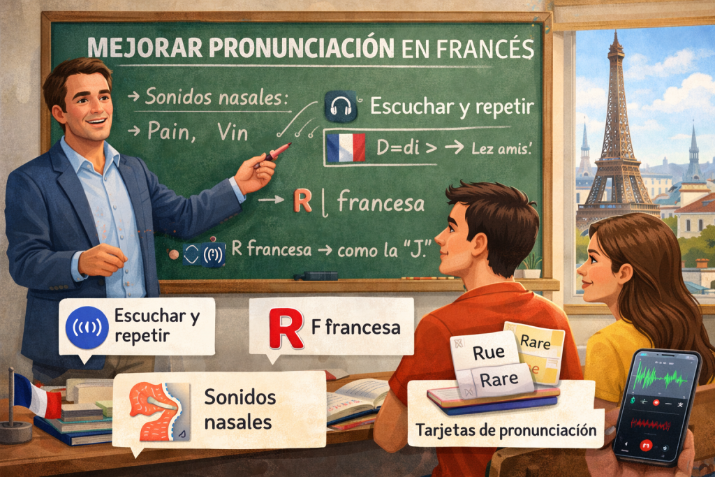 Cómo mejorar tu pronunciación en francés