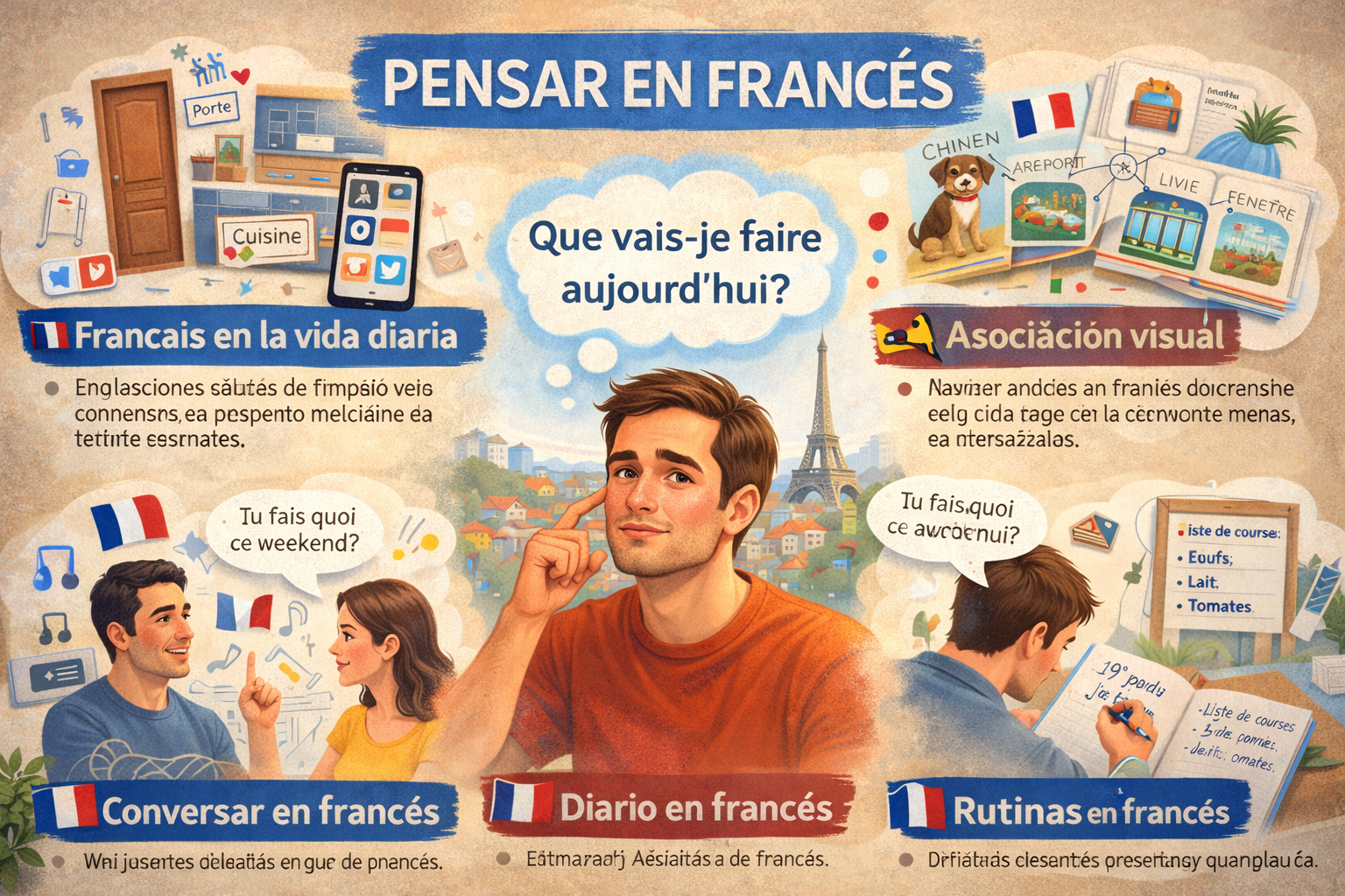 Métodos y consejos para aprender francés