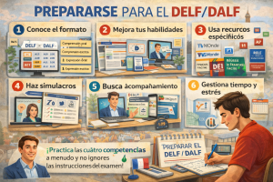 Cómo prepararse para el DELF y el DALF