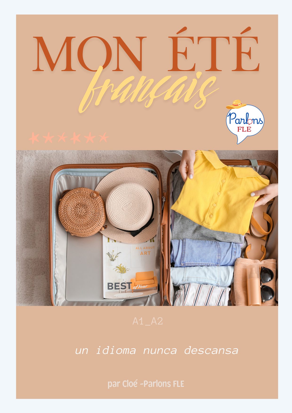 Cuaderno de vacaciones «Mon été français» — Parlons FLE